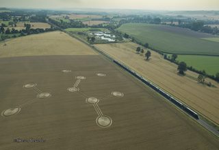 aerial of Beechingstoke from tt