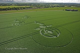 aerial of Woodborough Hill
