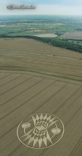 aerial of Devizes from tt