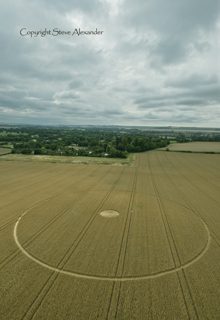 aerial of Etchilhampton from tt