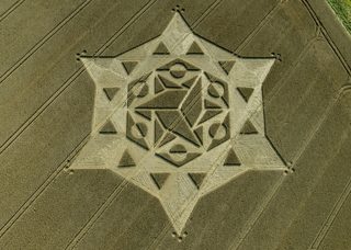 aerial of Oliver's Castle