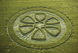 aerial of Avebury Trusloe