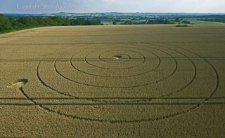 aerial of Chalk Pit