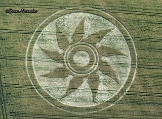 aerial of Etchilhampton from tt