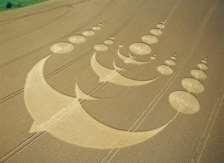 aerial of Milk Hill below Adam's Grave