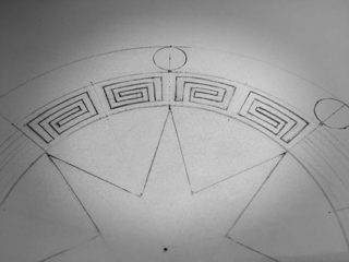 diagram of Ackling Dyke from tt