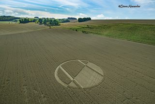 aerial of Chirton Bottom from tt