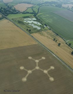 aerial of Beechingstoke from tt