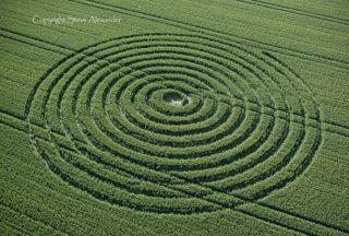 aerial of Sherston from tt