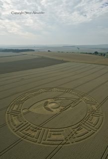 aerial of Beckhampton from tt