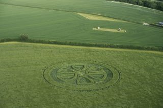 aerial of Avebury Trusloe