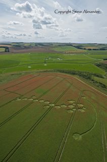 aerial of Ogbourne Down