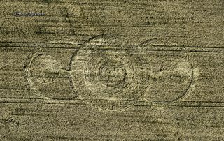 aerial of Norridge Wood from tt