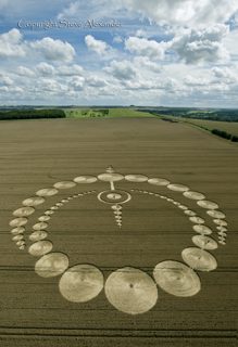 aerial of Etchilhampton from tt