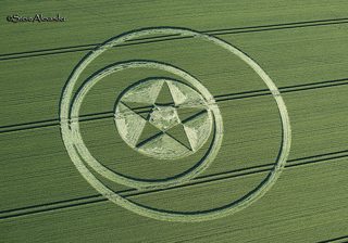 aerial of Broad Hinton from tt