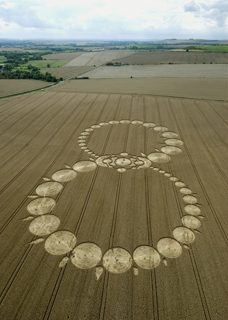 aerial of Milk Hill from tt
