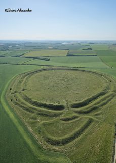 other of Yarnbury Castle from tt