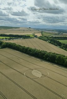 aerial of Liddington from tt