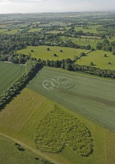 aerial of Oare