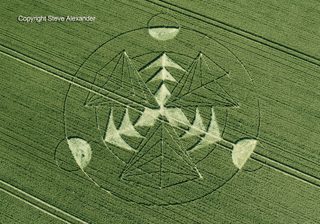 aerial of Hackpen Hill from tt