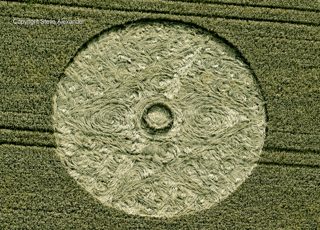 aerial of Etchilhampton from tt