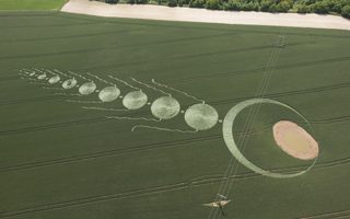 aerial of Martinsell Hill