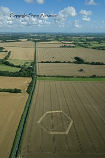 aerial of Owslebury