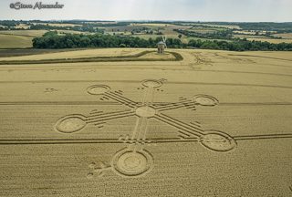 aerial of Harbury from tt