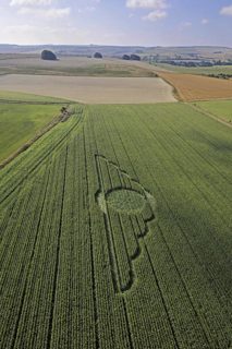 aerial of Avebury Avenue