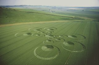aerial of Ogbourne St George