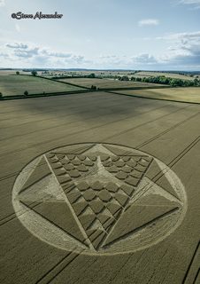aerial of Barton Stacy from tt