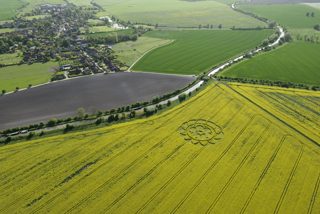 aerial of All Cannings from tt