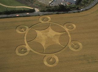 aerial of Weyhill