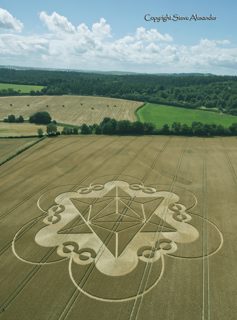aerial of Cley Hill from tt