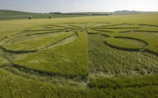 aerial of Liddington Castle