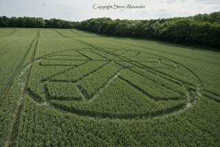 aerial of Horsham from tt