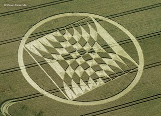 aerial of Micheldever from tt