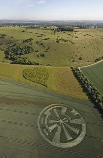 aerial of Oare from tt