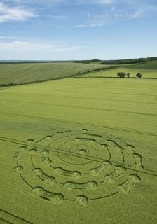 aerial of Chilcomb from tt