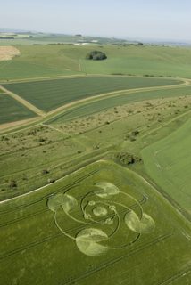 aerial of Beckhampton from tt