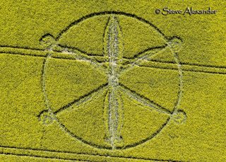 aerial of Willoughby Hedge from tt