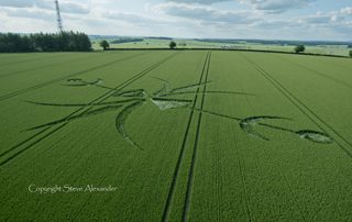 aerial of Stoford from tt