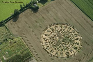 aerial of Ansty from tt