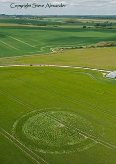 aerial of East Kennett
