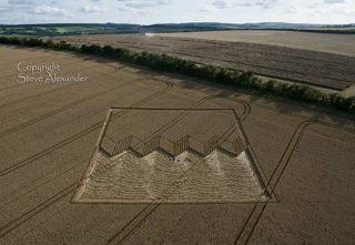 aerial of Devil`s Den