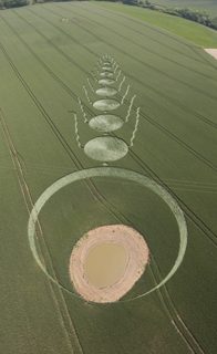 aerial of Martinsell Hill