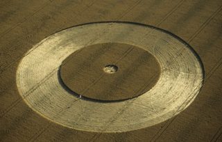aerial of Avebury Stone Circle