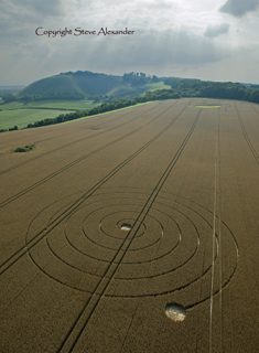 aerial of Chalk Pit