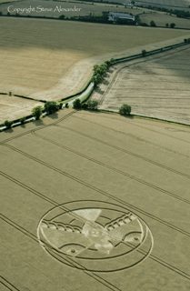 aerial of Stratford-upon-Avon from tt