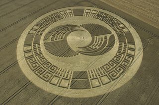 aerial of Silbury Hill